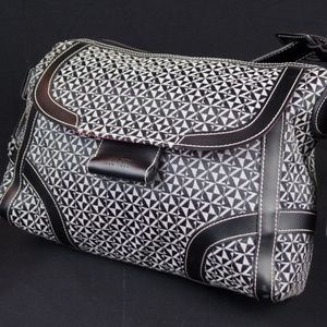 Maxx New York black and white purse